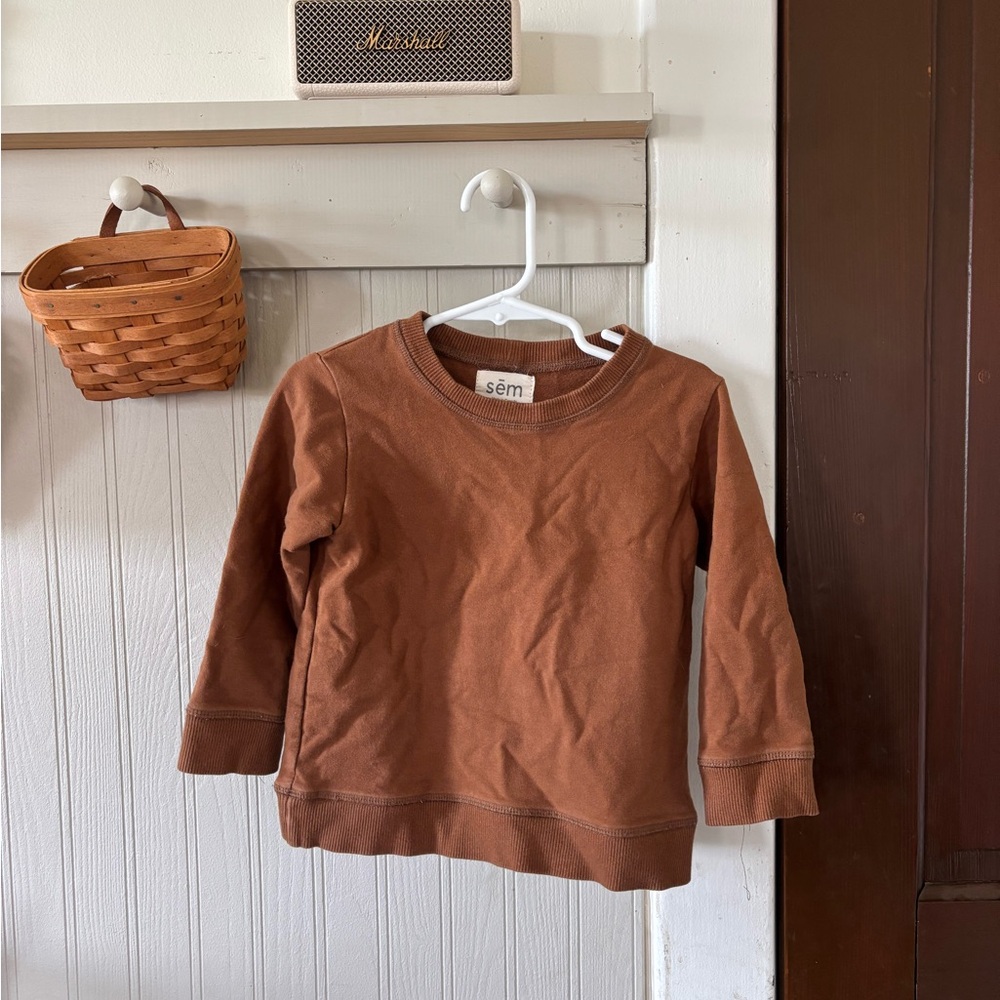 SEM label sweatshirt